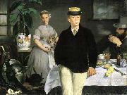 Fruhstuck im Atelier Edouard Manet